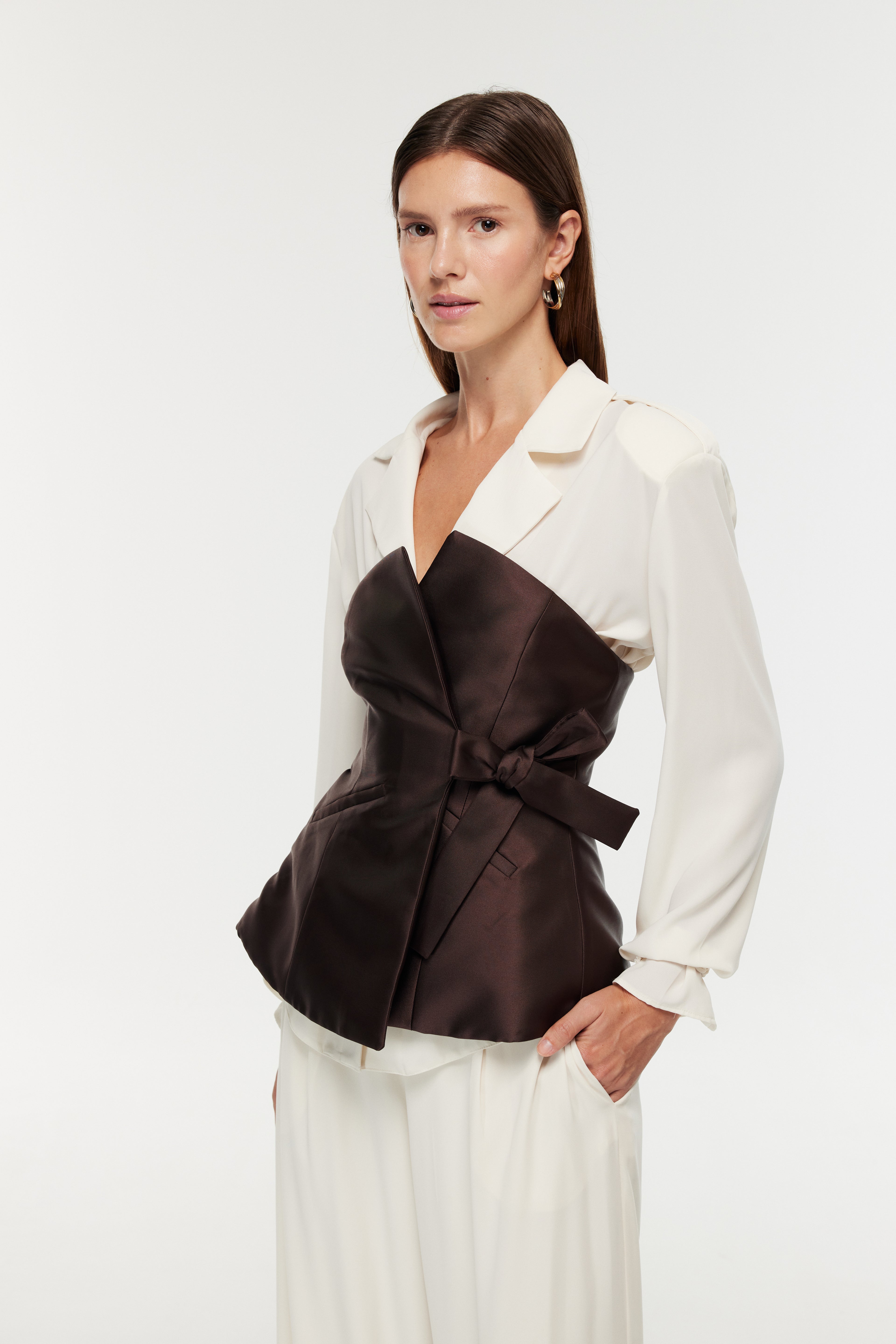 Donna Kahverengi Korse