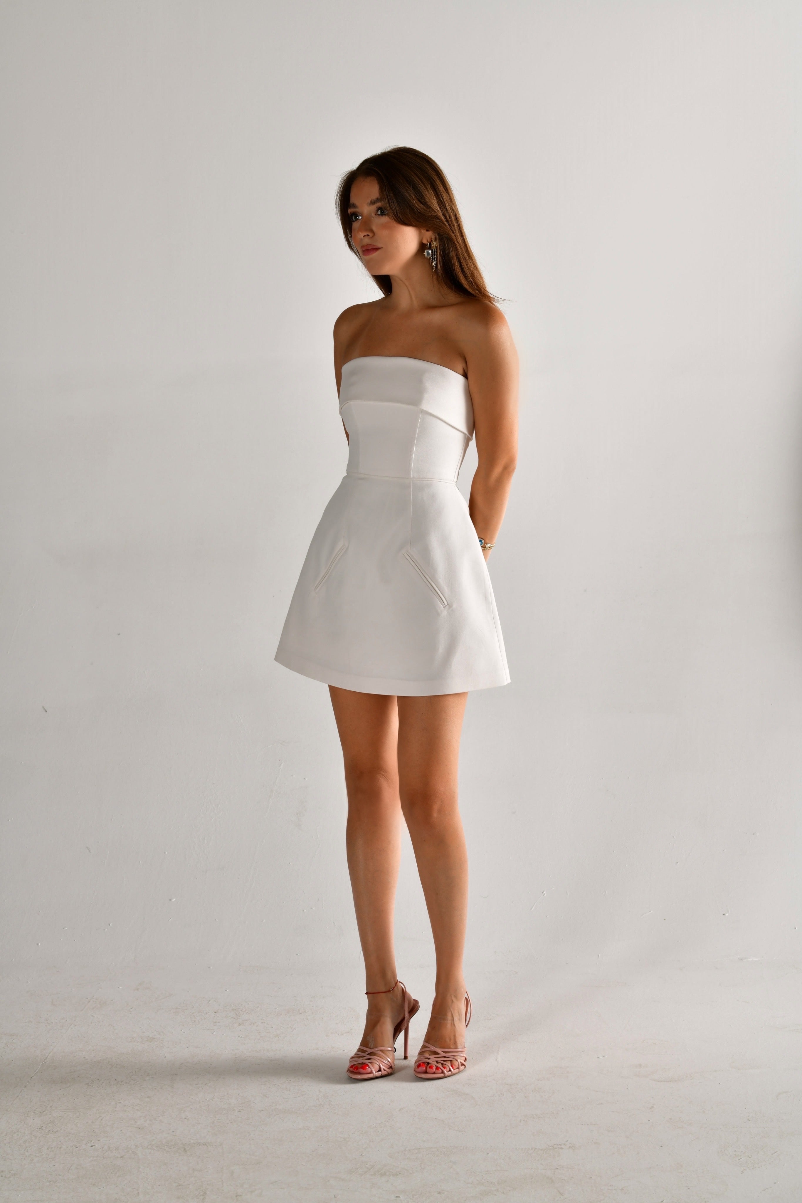 Timeless Beyaz Elbise