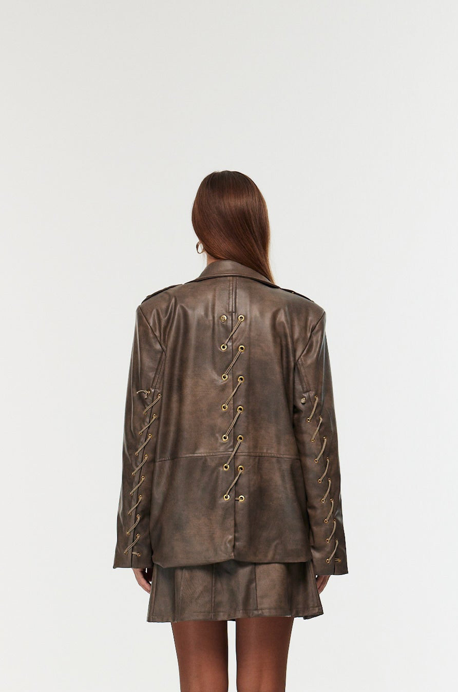 Sienna Deri Ceket