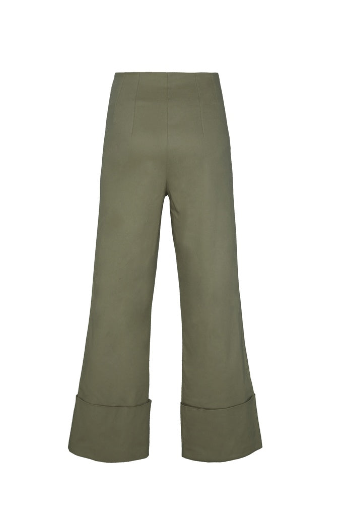 Fancy Khaki Pantolon