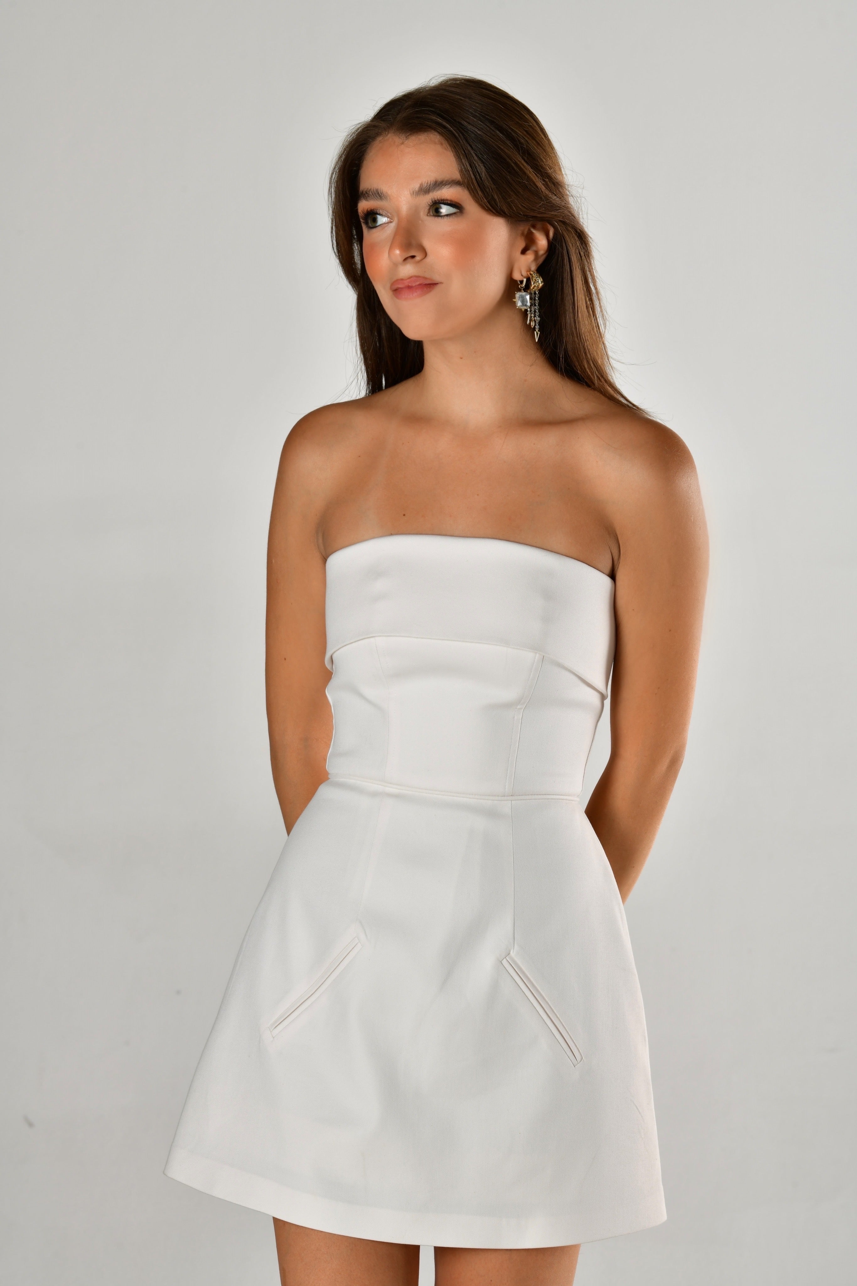 Timeless Beyaz Elbise