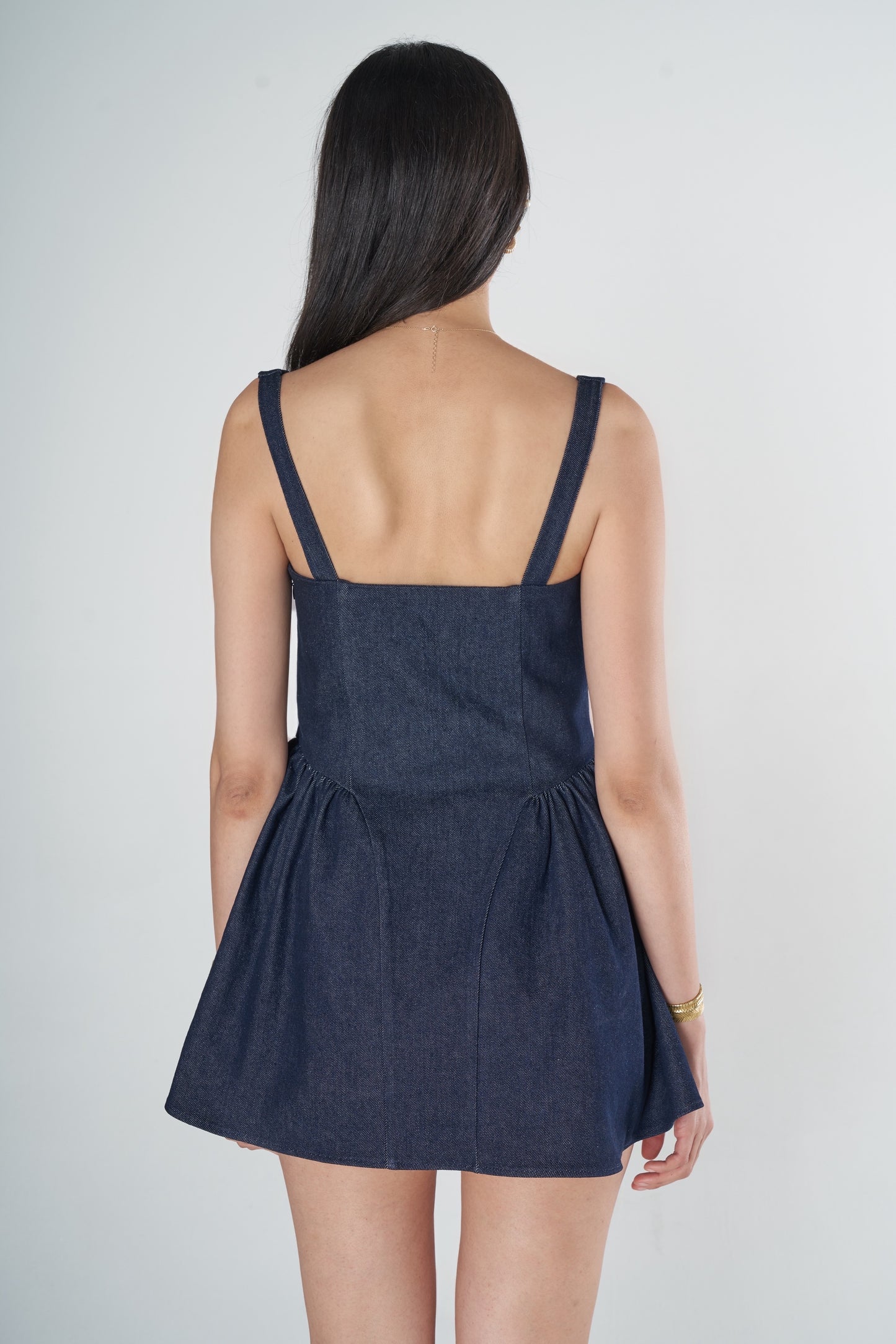 Viola Denim Elbise